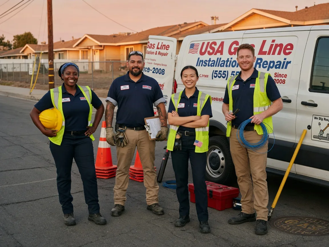 Gas Line Installation company in Concord, NE